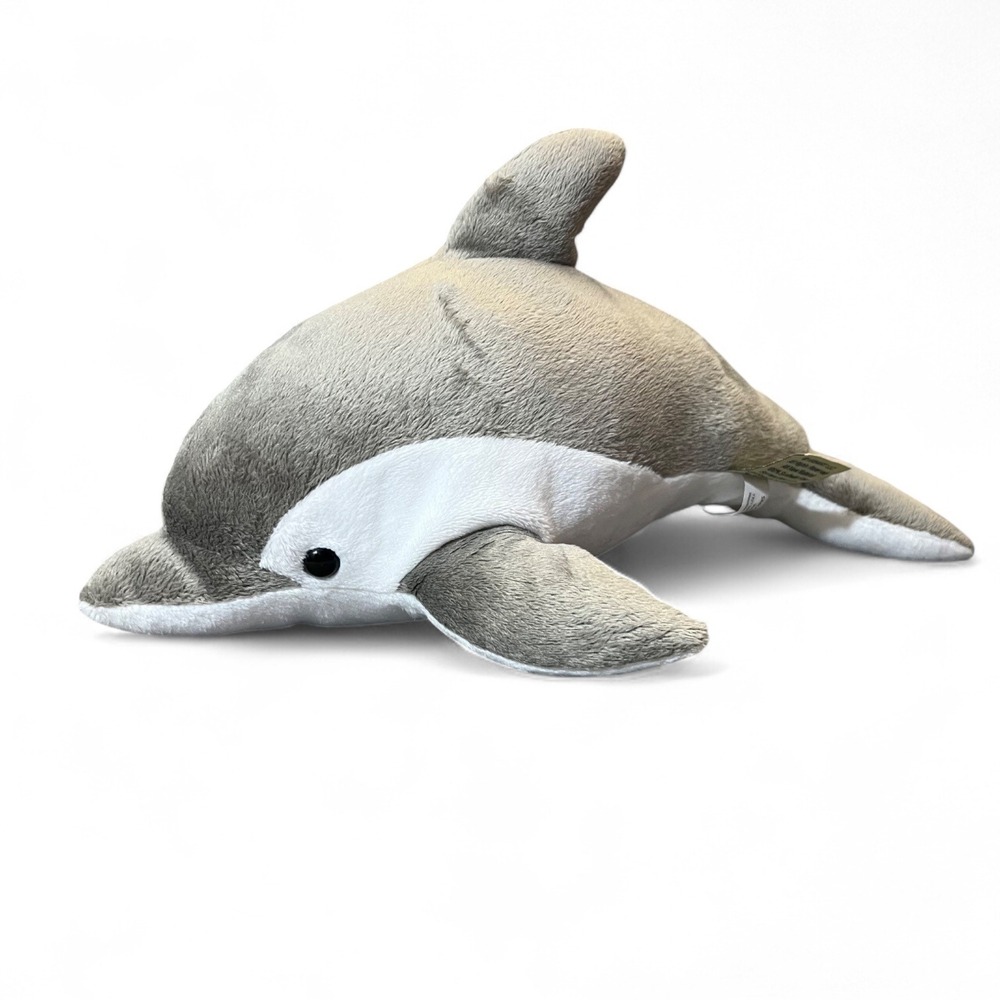 Tiger Tale Toys VIAHART Gray Dolphin Plush Stuffed Animal Toy 12" Sea‎ Life 2022